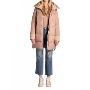 NEW DUNO adriel winter jacket in light camel